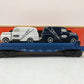 Lionel 6-16985 O Gauge Eastwood Automobilia Flatcar w/ Ford Panel Trucks #6424 EX/Box