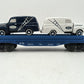 Lionel 6-16985 O Gauge Eastwood Automobilia Flatcar w/ Ford Panel Trucks #6424 EX/Box