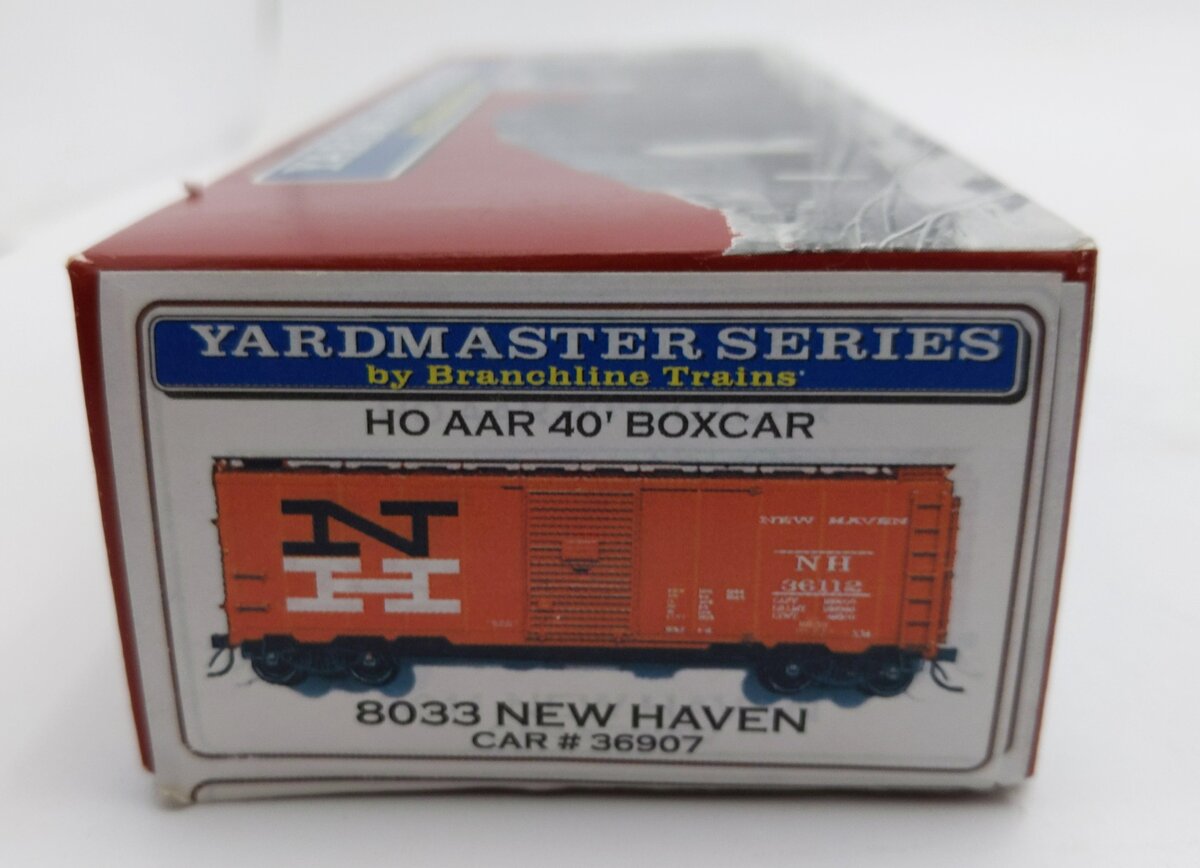 Branchline 8033 HO Scale New Haven AAR 40' Boxcar #36907 EX/Box