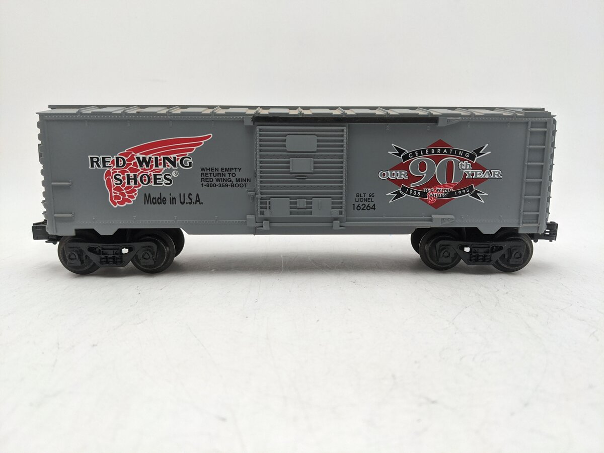 Lionel 6-16264 O Gauge Red Wing Shoes Boxcar #16264 EX/Box
