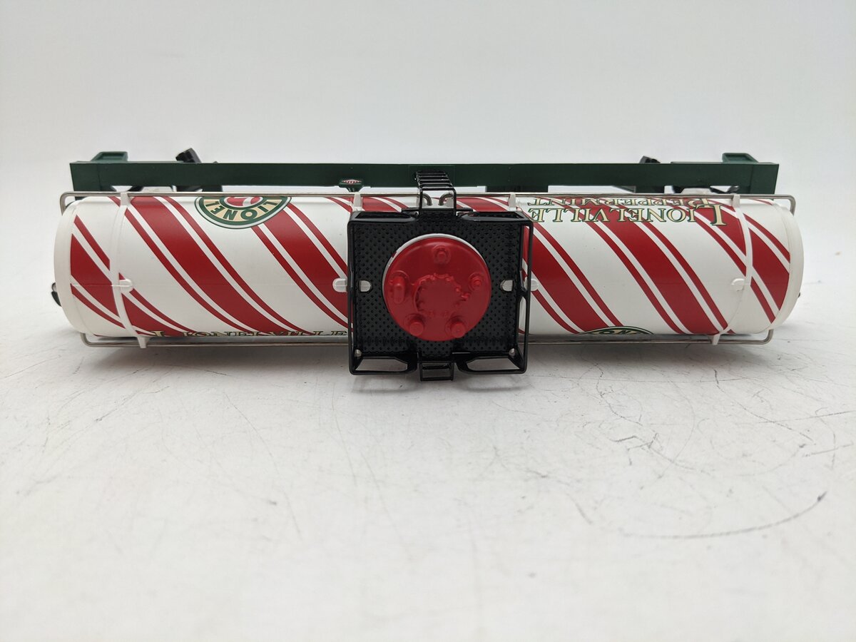 Lionel 6-26196 O Gauge Candy Cane Single Dome Tank Car EX/Box