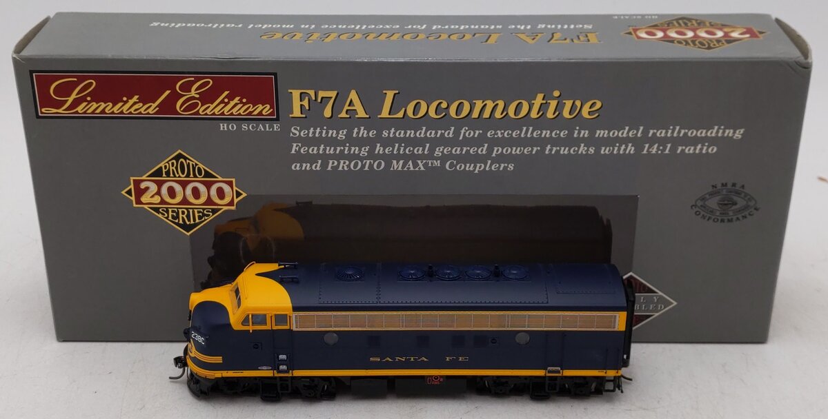 Proto 2000 920-40577 HO Scale Santa Fe Diesel Locomotive #238C EX/Box
