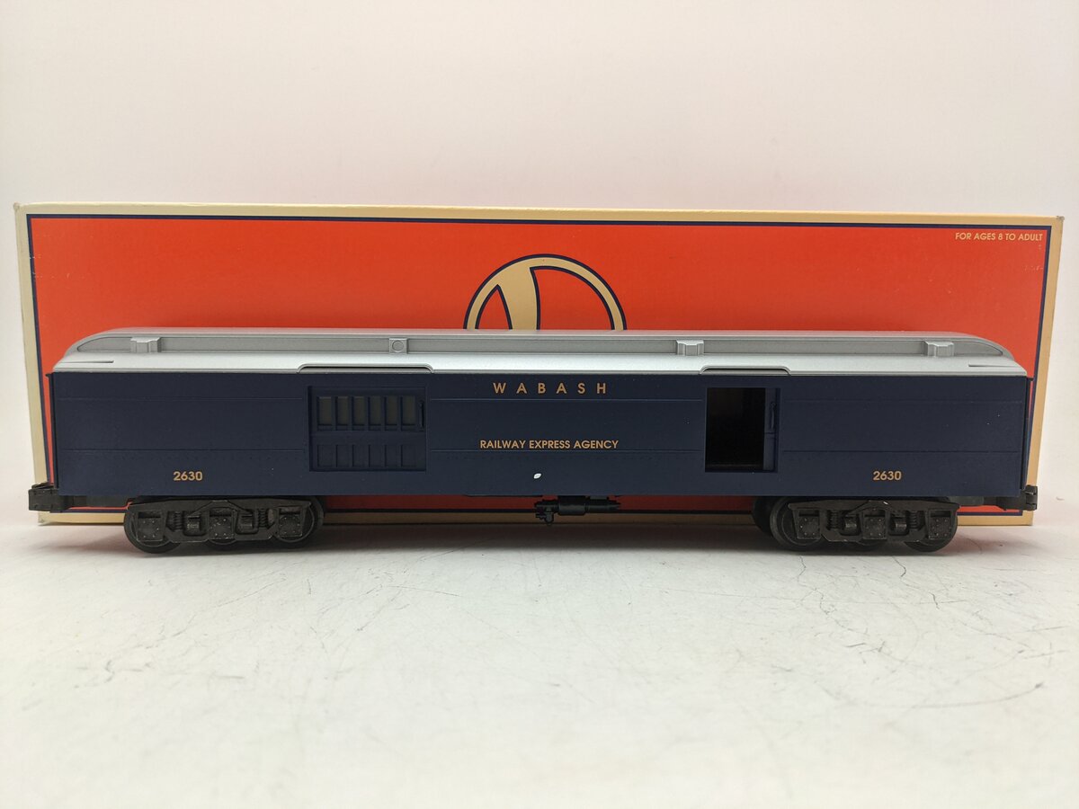 Lionel 6-19064 Wabash REA Baggage Car #2630 EX/Box