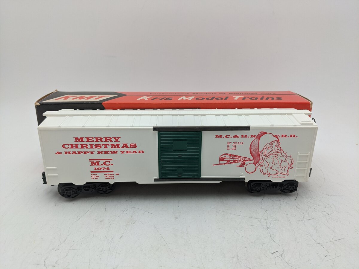 KMT 1974 Christmas Boxcar EX/Box