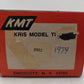 KMT 1974 Christmas Boxcar EX/Box