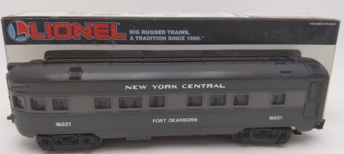 Lionel 6-16021 O Gauge New York Central 'Fort Dearborn' Observation Car EX/Box