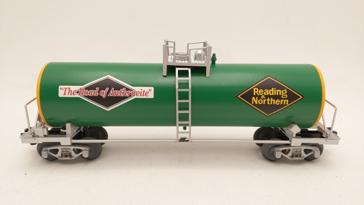 Lionel Custom O Gauge Reading & Northern Single Dome Tank Car (No Road Number)