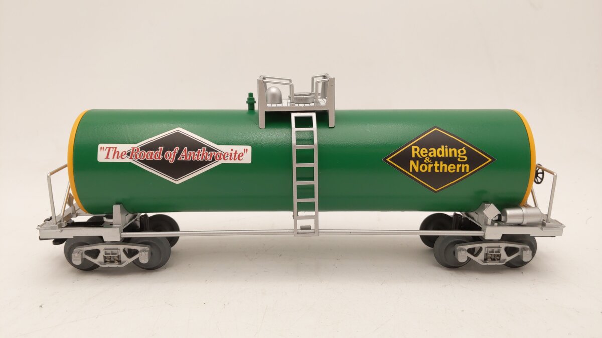Lionel Custom O Gauge Reading & Northern Single Dome Tank Car (No Road Number)