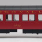 Weaver 1512 O Gauge Lehigh Valley Pullman-Bradley Coach Passenger Car (2-Rail) EX/Box
