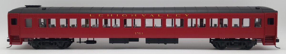 Weaver 1513 O Gauge Lehigh Valley Pullman-Bradley Coach Passenger Car (2-Rail) LN/Box
