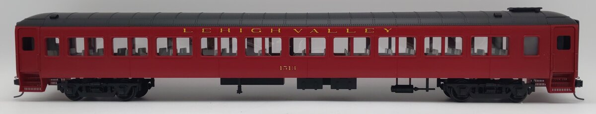 Weaver 1513 O Gauge Lehigh Valley Pullman-Bradley Coach Passenger Car (2-Rail) LN/Box