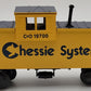 Lionel 6-19700 O Chessie System Extended Vision Illuminated Caboose #19700 VG/Box