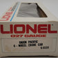 Lionel 6-6510 O Gauge Union Pacific 6 Wheel Crane Car EX/Box
