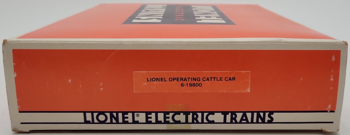 Lionel 6-19800 O Circle L Ranch Operating Cattle Car Set EX/Box
