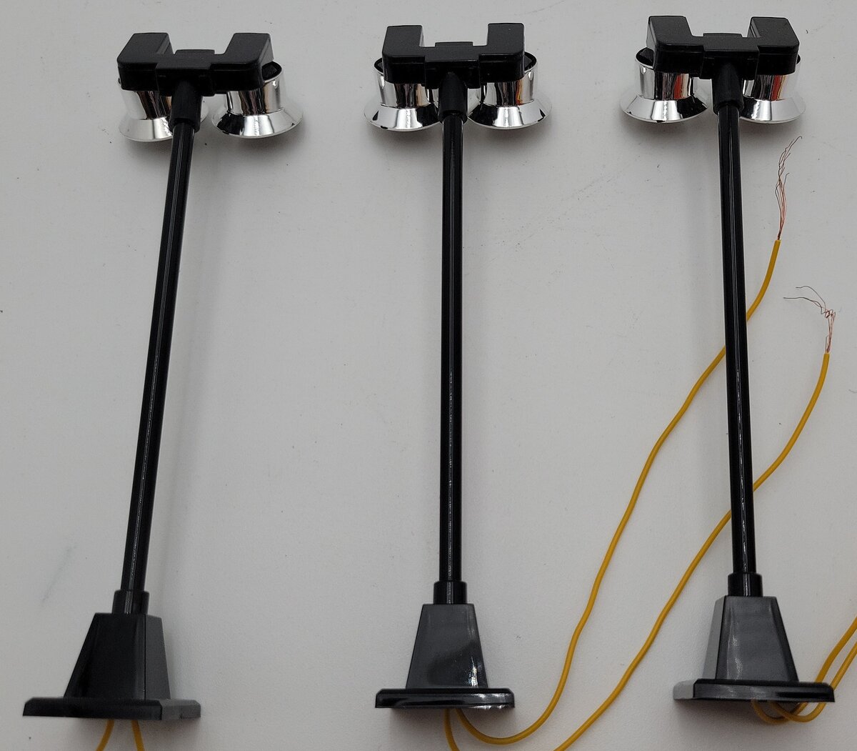 Lionel 6-12927 O Dual Illuminated #65 Yard Lights (Set of 3) EX/Box