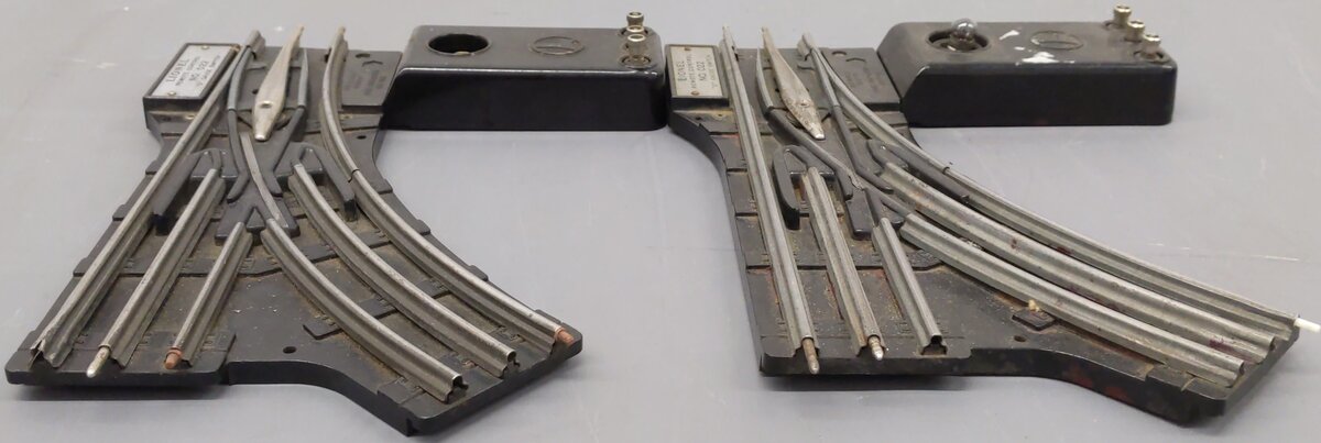 Lionel O22 Left-Hand & Right-Hand Electric Remote Switches (3 Pairs of 2)
