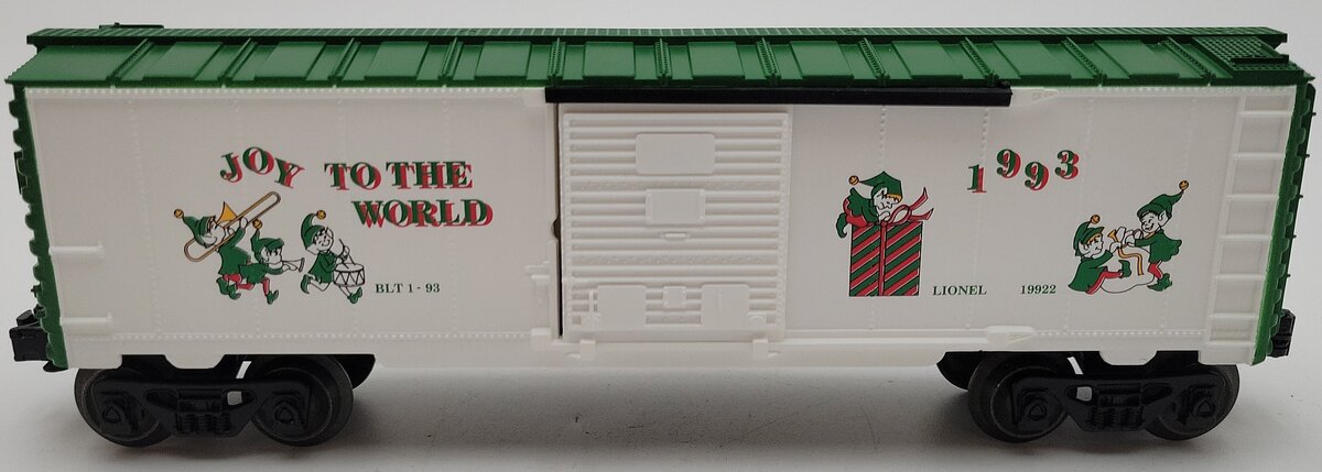 Lionel 6-19922 O Gauge 1993 Christmas Boxcar LN/Box
