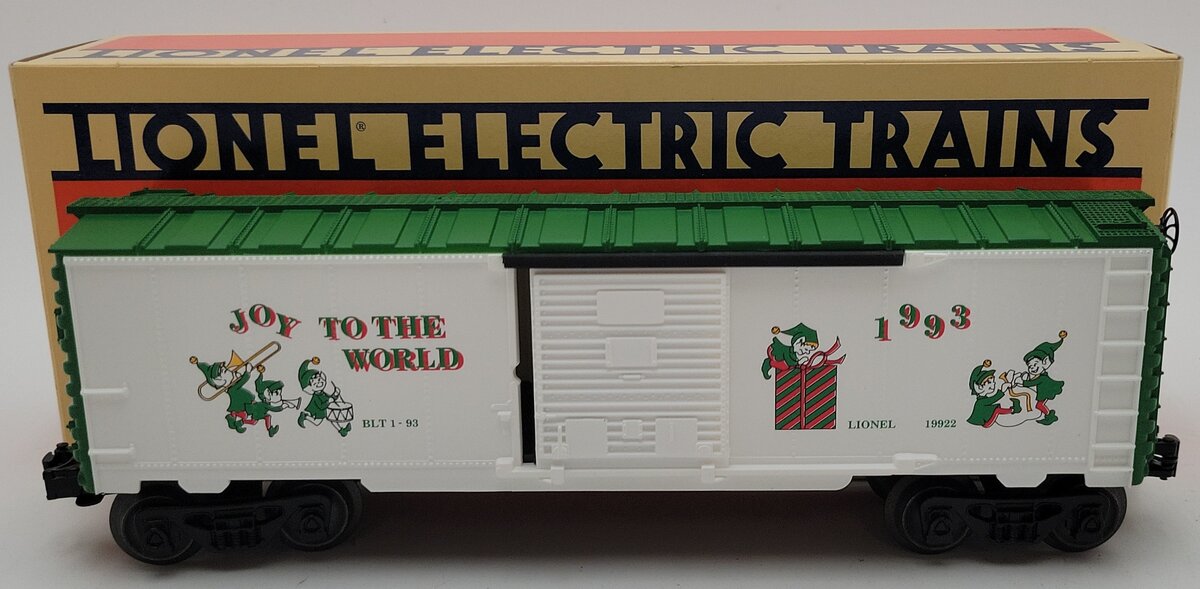 Lionel 6-19922 O Gauge 1993 Christmas Boxcar LN/Box