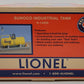 Lionel 6-14225 O Gauge Sunoco Industrial Tank EX/Box