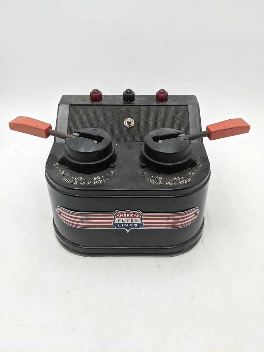 American Flyer 18B Vintage S 190 Watt Transformer - Runs 2 Trains VG