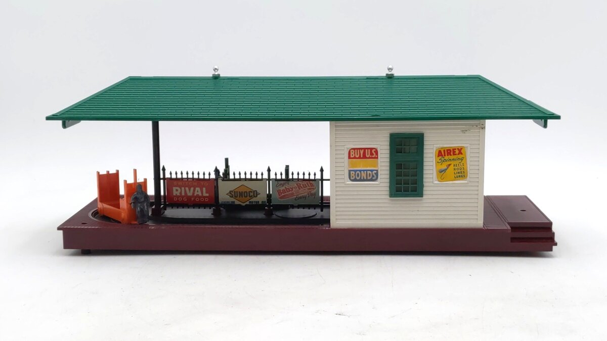 Lionel 356 Vintage O Operating Freight Station -Type II EX/Box