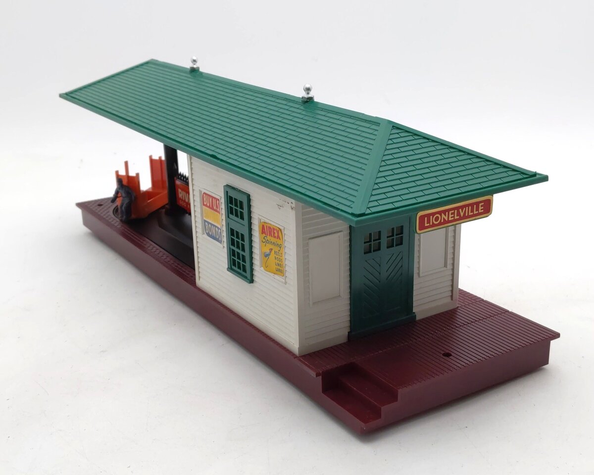Lionel 356 Vintage O Operating Freight Station -Type II EX/Box
