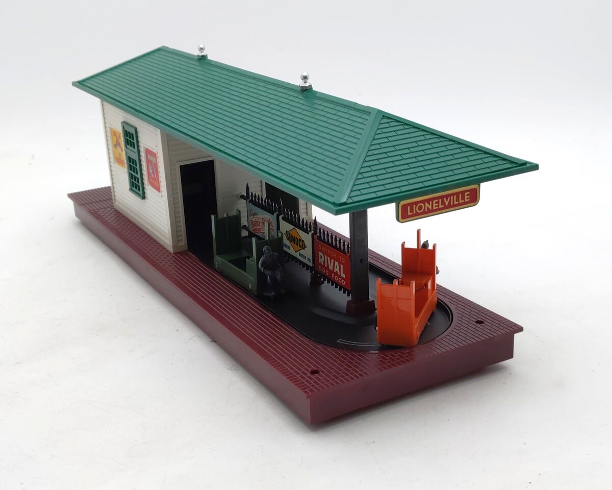 Lionel 356 Vintage O Operating Freight Station -Type II EX/Box