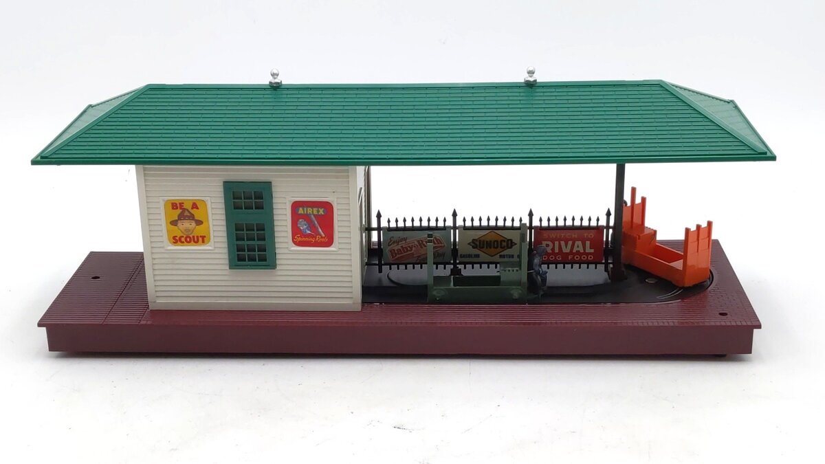 Lionel 356 Vintage O Operating Freight Station -Type II EX/Box