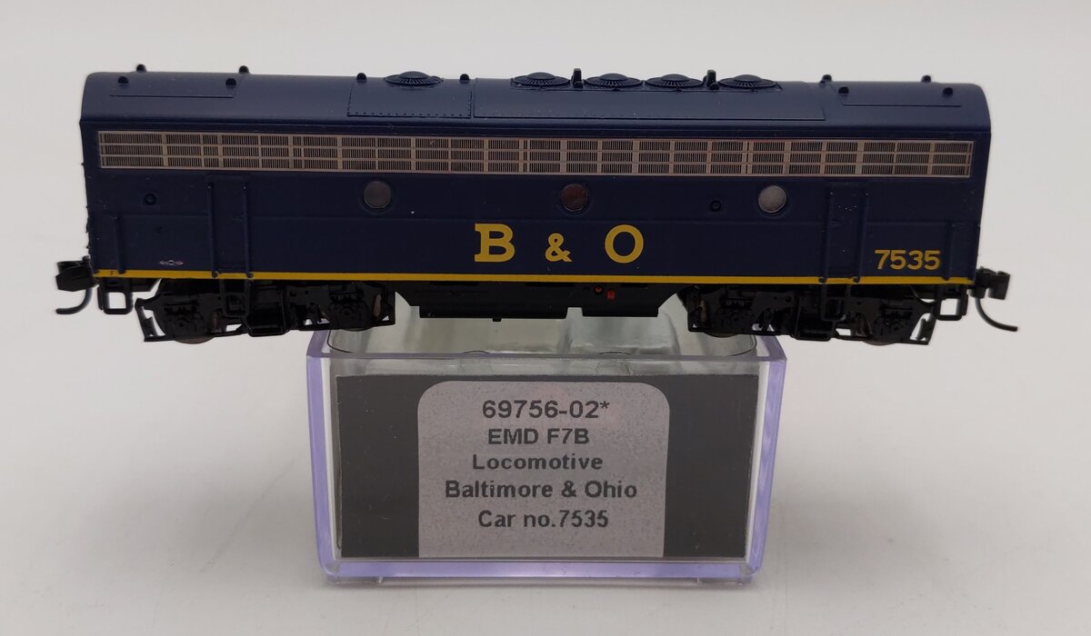 InterMountain 69756-02 N Scale Baltimore and Ohio Diesel Locomotive #7535 LN/Box