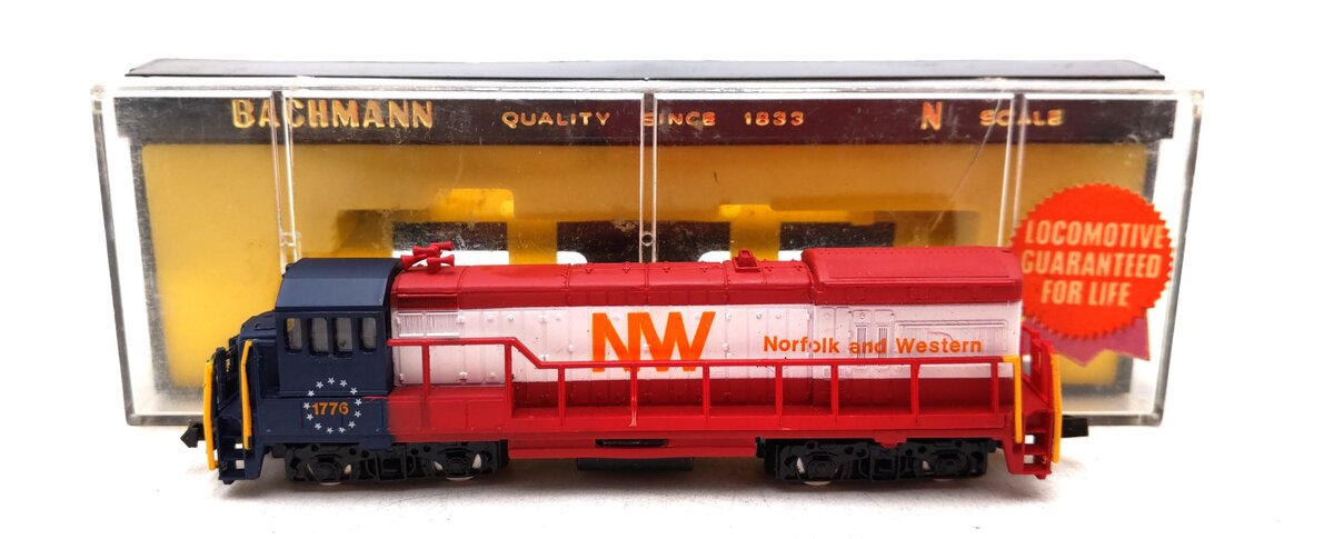 Bachmann 4677 N Scale NW U36B Diesel Locomotive #1776 EX/Box