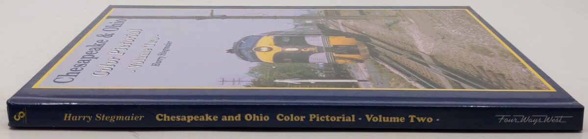 Chesapeake & ohio Color Pictorial Vol.2 Hardcover Book By Harry Stegmaier EX