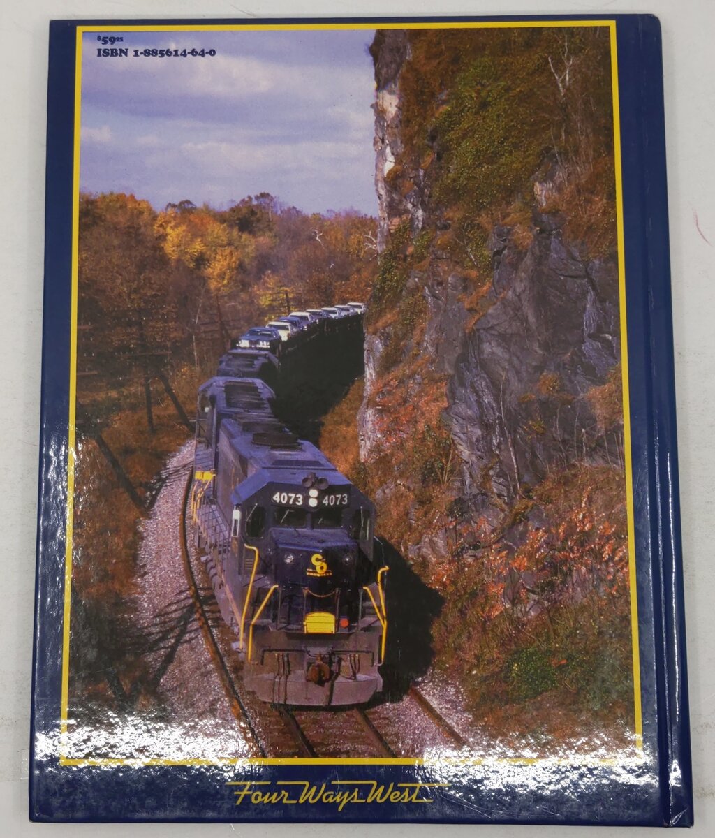 Chesapeake & ohio Color Pictorial Vol.2 Hardcover Book By Harry Stegmaier EX