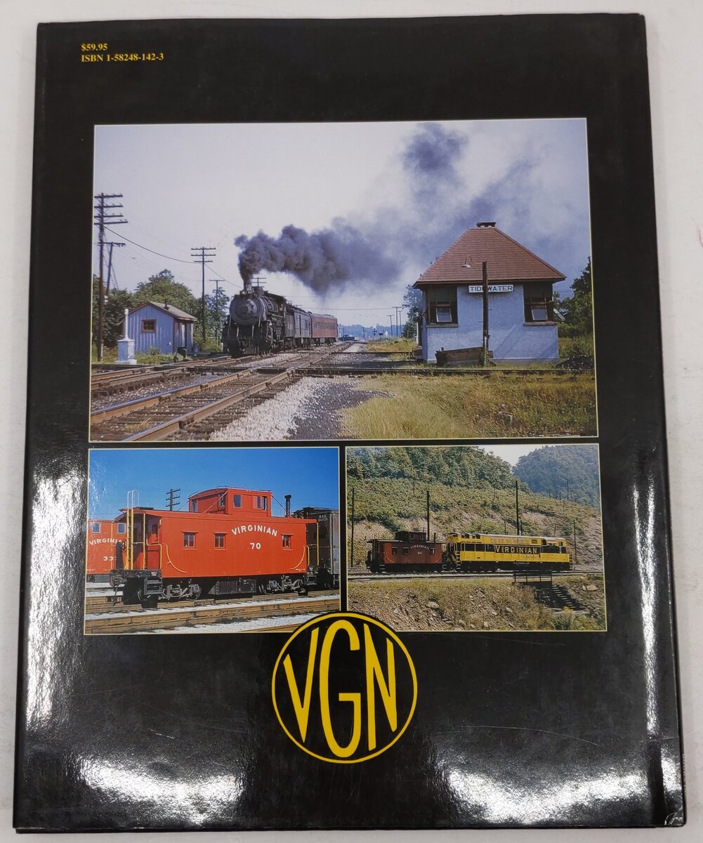 Virginian Railway, In Color Hardcover Book By William G McClure III, Jeremy F P. VG