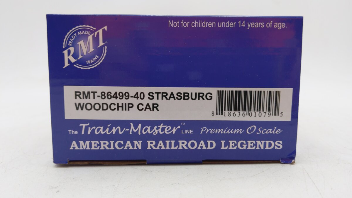 RMT 86499-40 O Gauge Strasburg Railroad 40' Tobacco Car #678 MT/Box