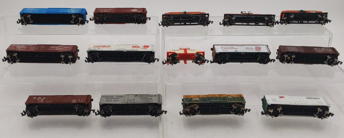 Atlas & Other N Scale Assorted Freight Cars [14] EX
