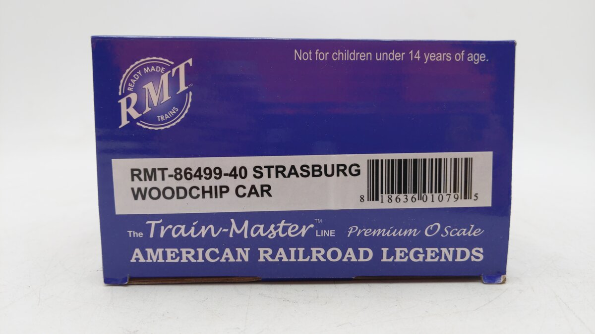 RMT 86499-40 O Gauge Strasburg Railroad 40' Tobacco Car #695