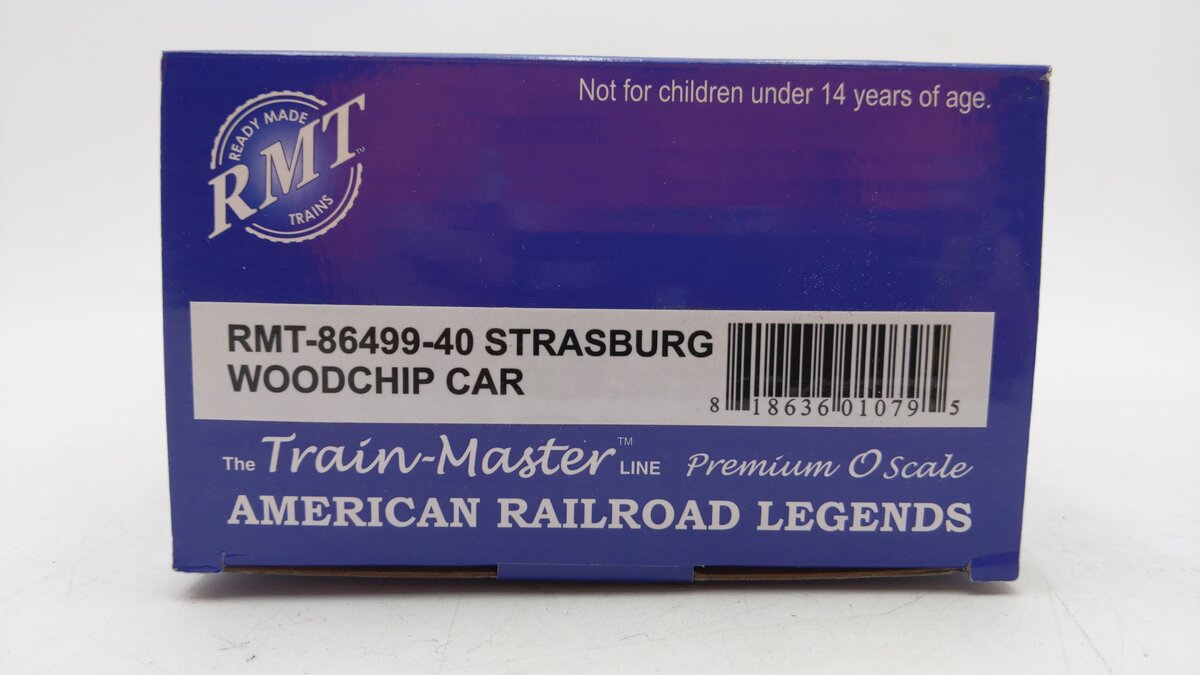 RMT 86499-40 O Gauge Strasburg Railroad 40' Tobacco Car #860 MT/Box