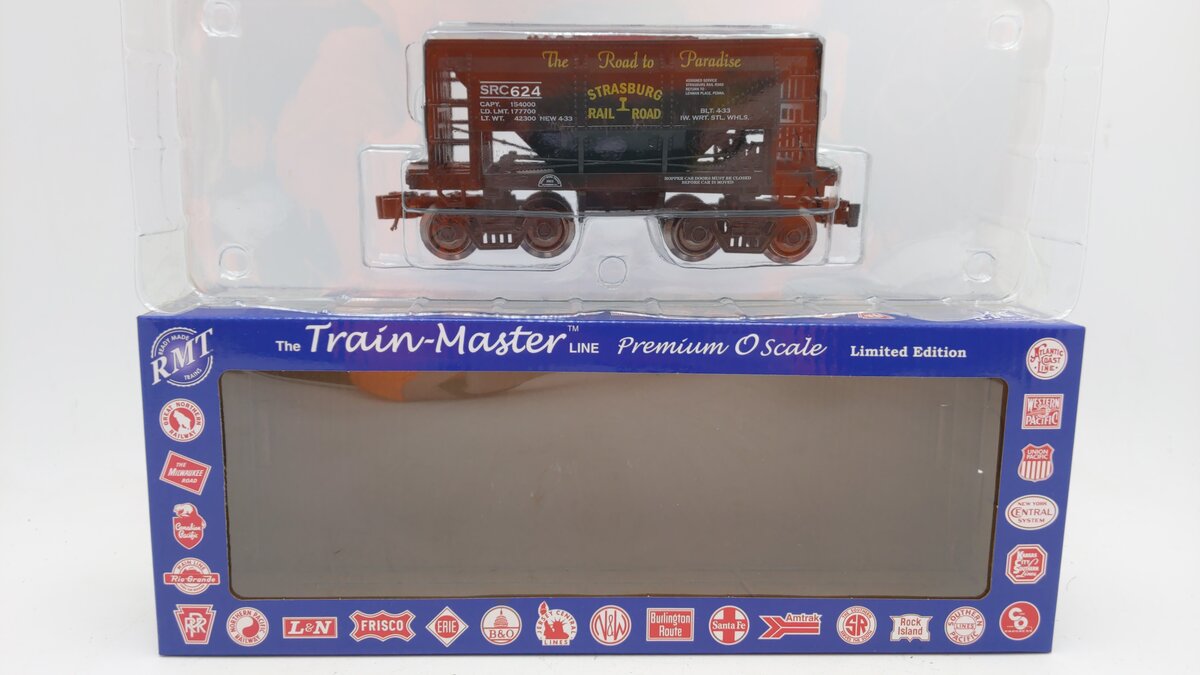 RMT 96799-40 O Gauge Strasburg Railroad Ore Car #624 MT/Box