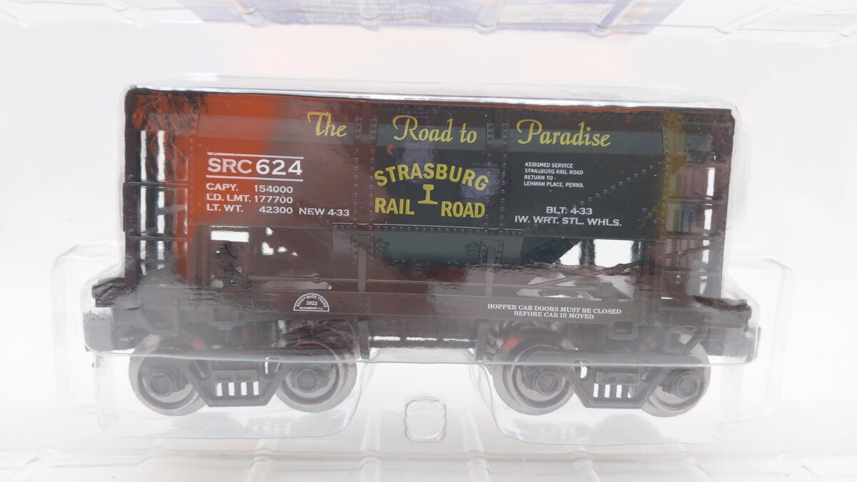 RMT 96799-40 O Gauge Strasburg Railroad Ore Car #624 MT/Box