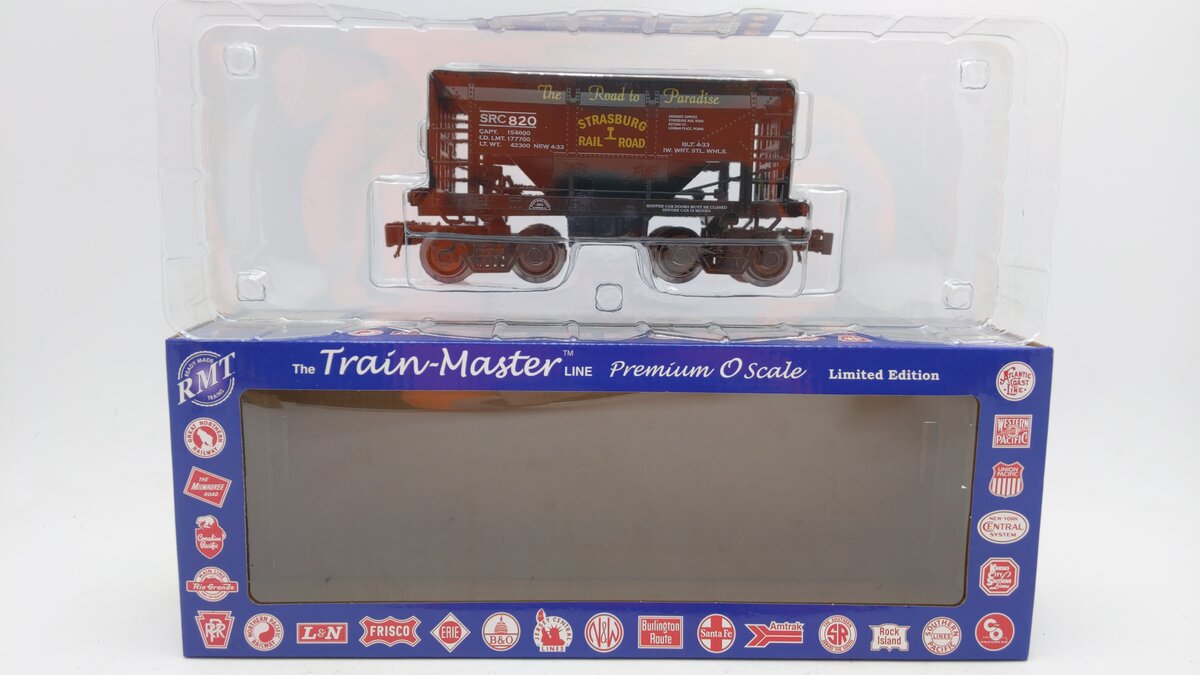 RMT 96799-40 O Gauge Strasburg Railroad Ore Car #820 MT/Box