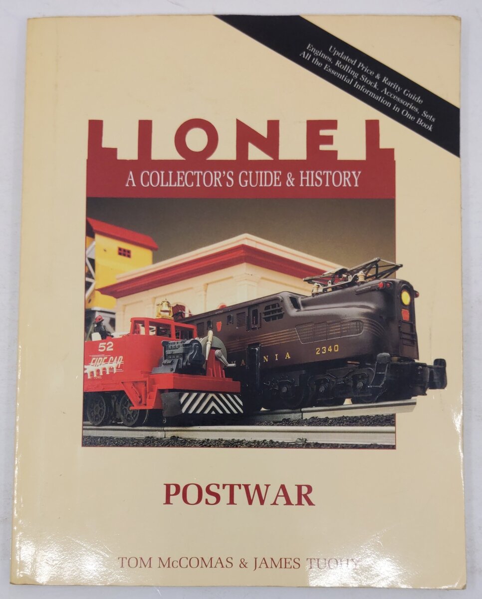 Lionel A Collectors Guide & History Postwar Paperback Book By Tom McComas VG