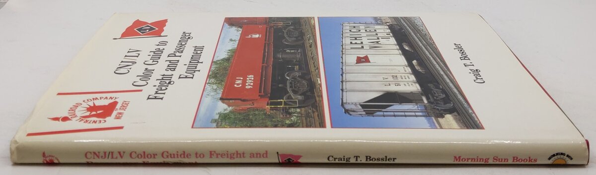 CNJ/LV Color Guide to Freight and Passenger Equipment Hardcover Book VG