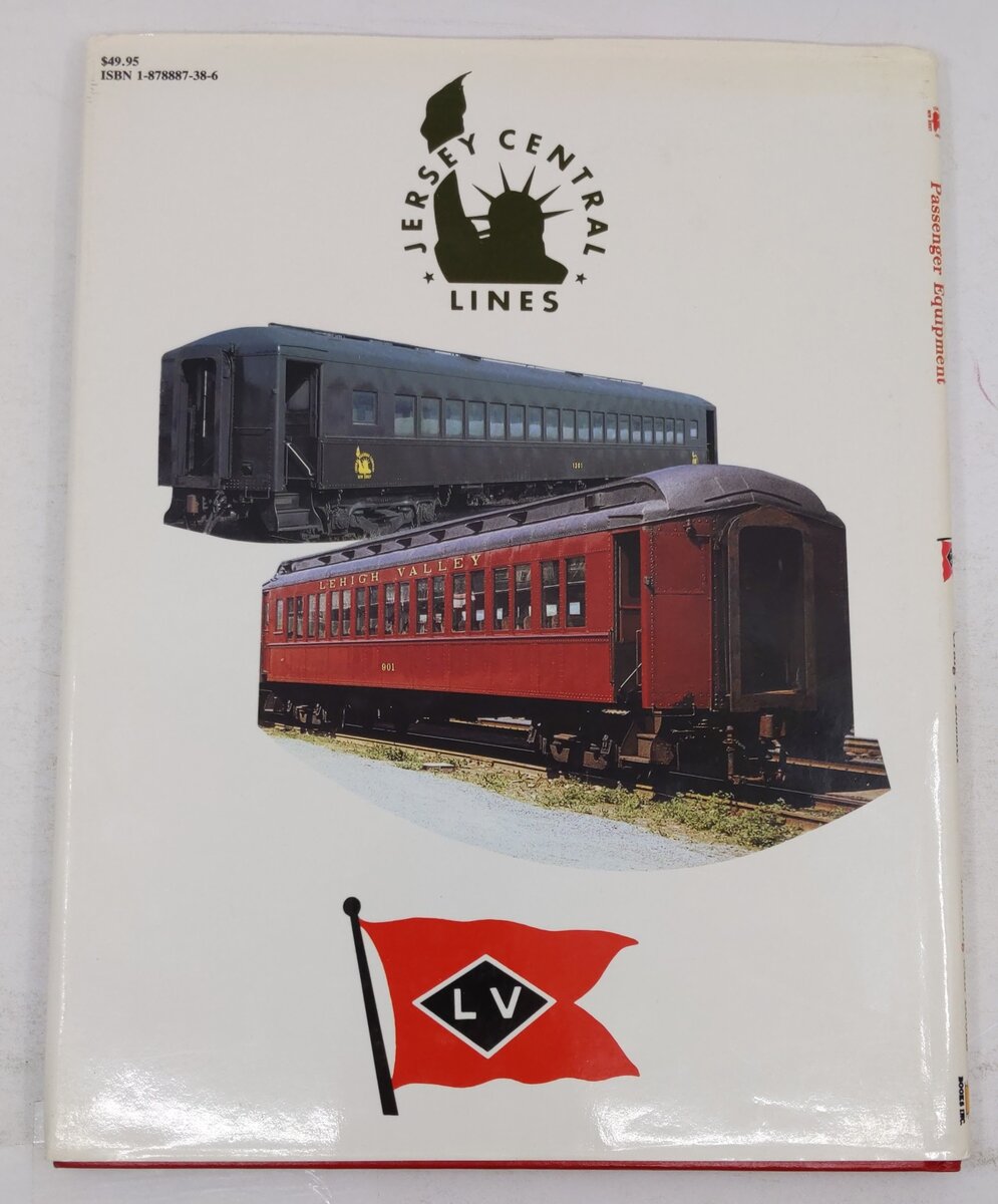 CNJ/LV Color Guide to Freight and Passenger Equipment Hardcover Book VG