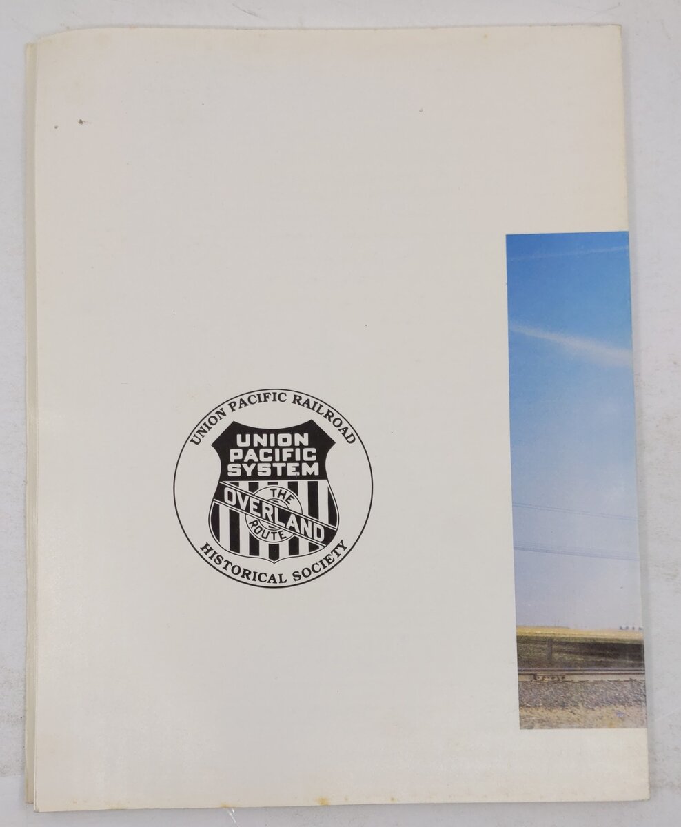 Union Pacific Railroad  Painting Guide 1903-1930 Common Standard No.22 Paperback VG