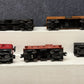 Lionel Vintage O Freight & Operating Cars: X3464, 6257,6462, 6456, 6560 [5] VG