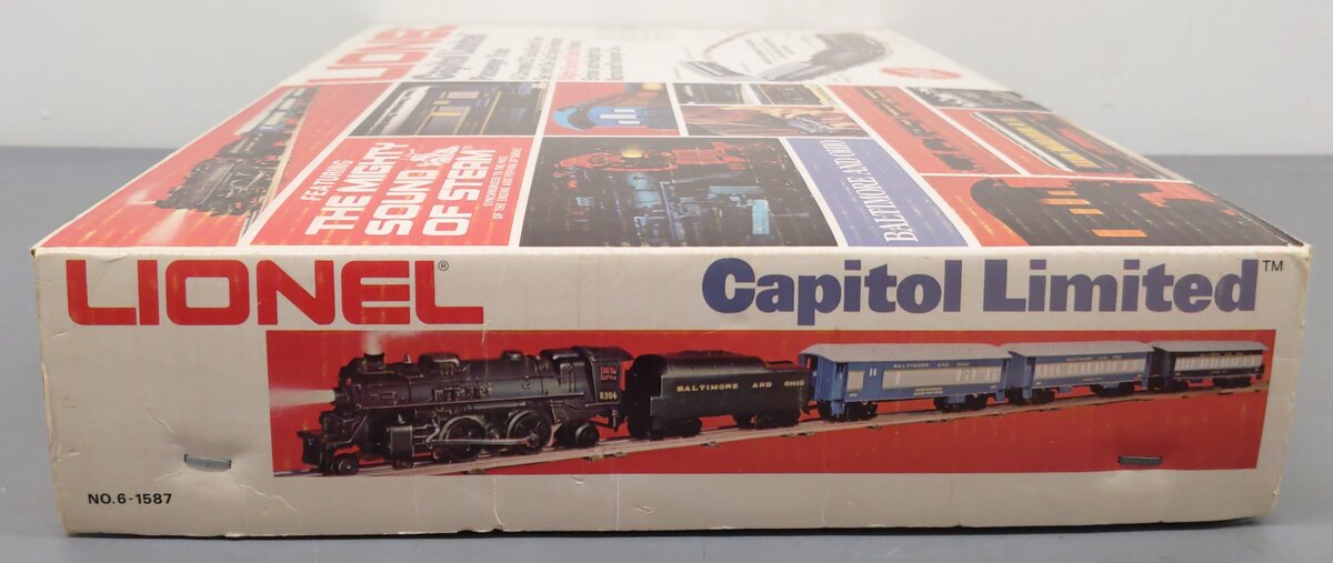 Lionel 6-1587 O Gauge Capitol Limited Set EX/Box