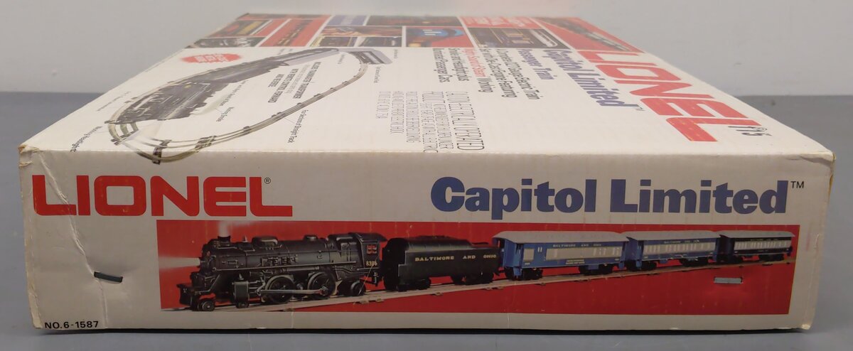 Lionel 6-1587 O Gauge Capitol Limited Set EX/Box