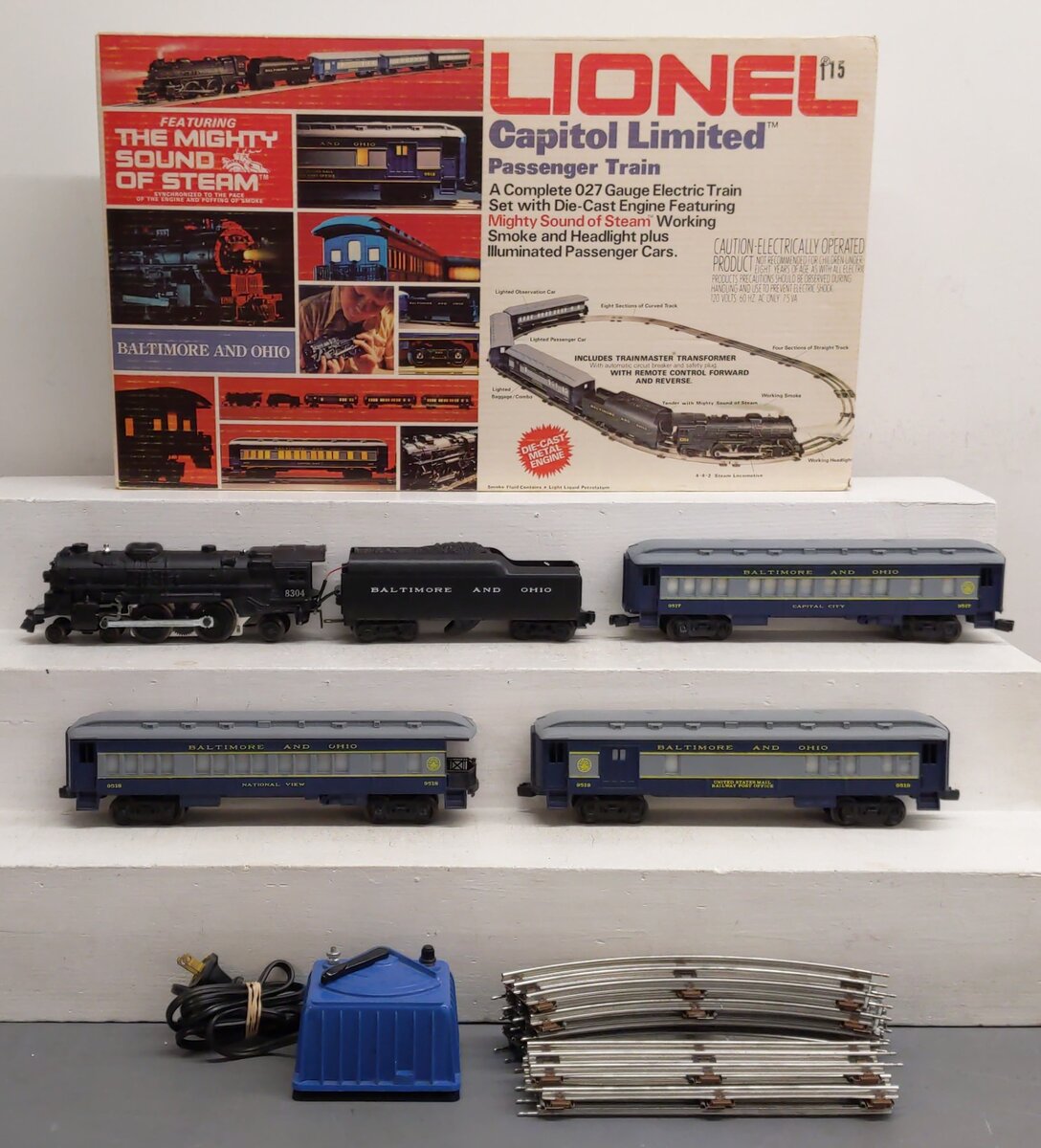 Lionel 6-1587 O Gauge Capitol Limited Set EX/Box