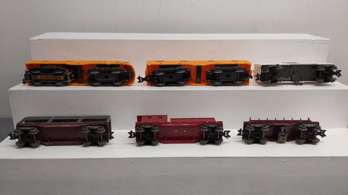 Marx 41895 Vintage O Diesel Freight Electric Train Set VG/Box