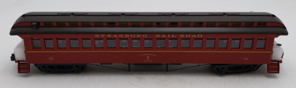 Lionel 2227032 O Gauge Strasburg RR Wood Coach #62 LN/Box